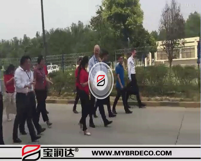 德國(guó)前國(guó)防部長(zhǎng)魯?shù)婪?沙爾平及市長(zhǎng)一行參觀考察寶潤(rùn)達(dá)_高清